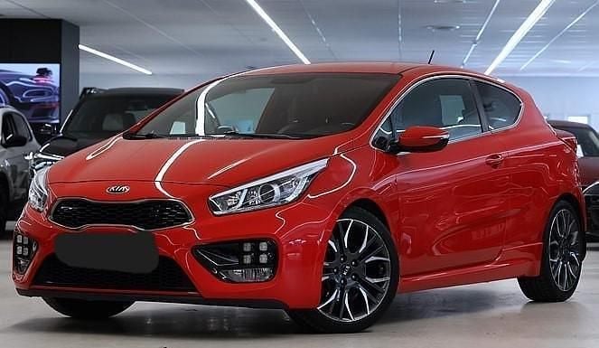 Röd Begagnad 2014 Kia ProCeed GT Halvkombi | 120 000 kr (Marknadspris) - Bild 1/2