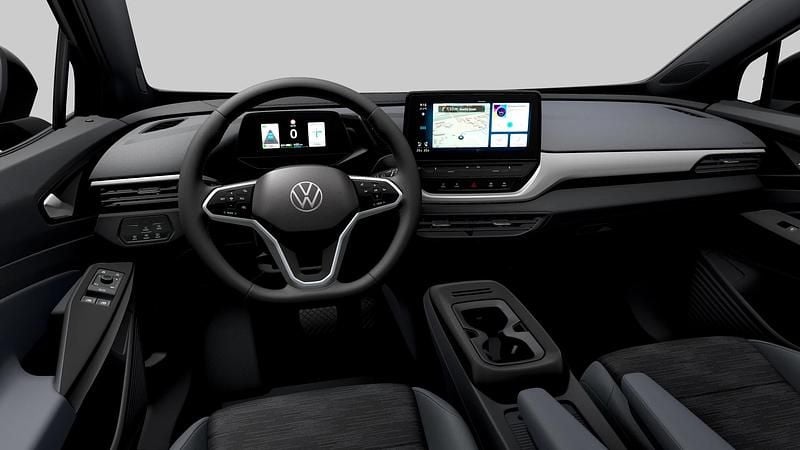 Svart (myth black metallic) Begagnad 2022 VW ID.4 Pro Performance SUV | 304 900 kr (Superpris) - Bild 1/3
