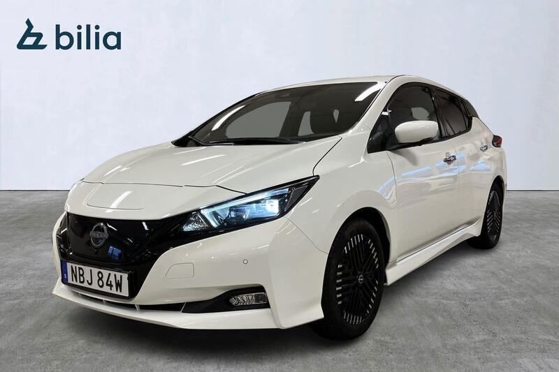 Vit Begagnad 2022 Nissan Leaf Halvkombi | 209 900 kr (Marknadspris) - Bild 1/4