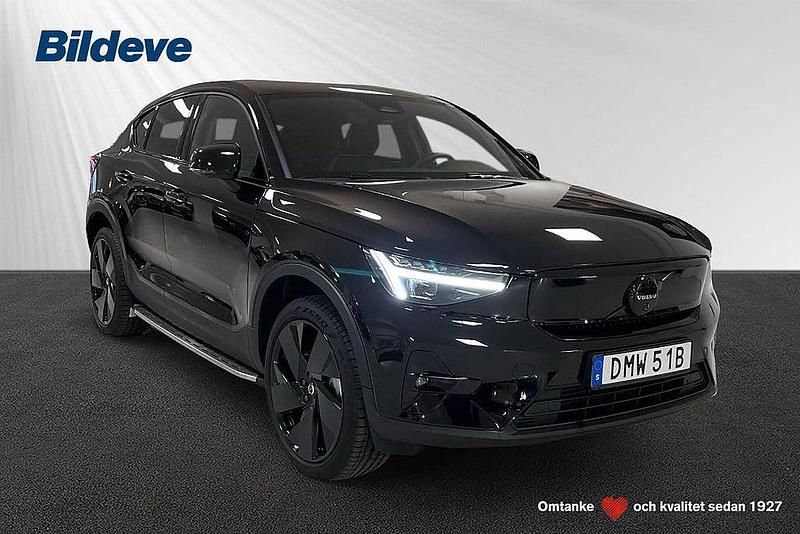 Svart Begagnad 2024 Volvo EC40 Ultra SUV | 479 900 kr (Bra pris) - Bild 1/4
