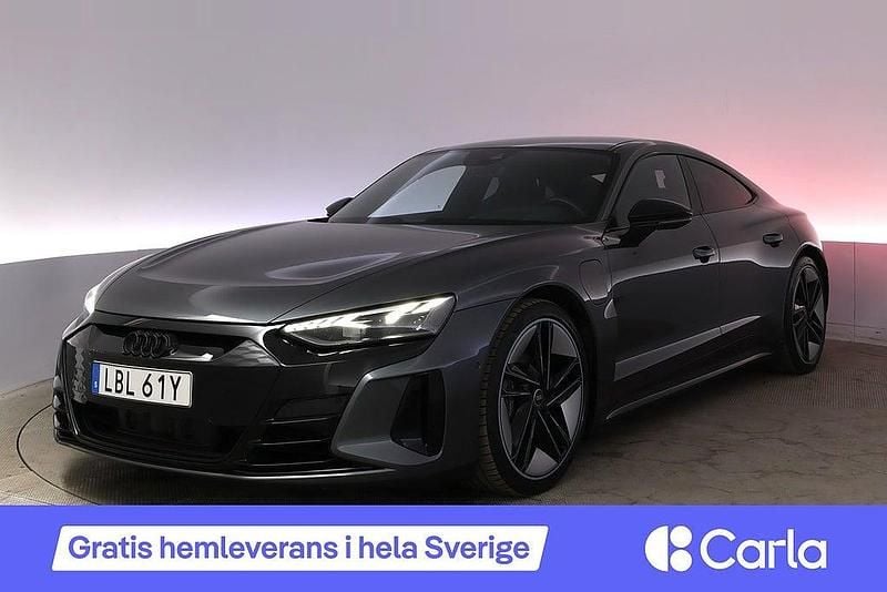 Grå Begagnad 2022 Audi e-tron GT quattro Sedan | 594 990 kr - Bild 1/3