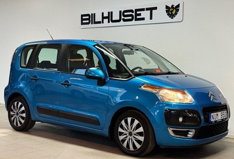 Blå Begagnad 2012 Citroën C3 Picasso Minibuss | 49 900 kr (Marknadspris) - Bild 1/4