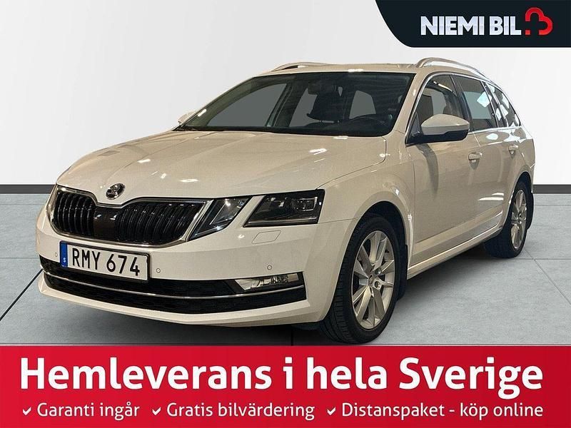Vit Begagnad 2017 Skoda Octavia Business Line Kombi | 164 900 kr (Marknadspris) - Bild 1/3