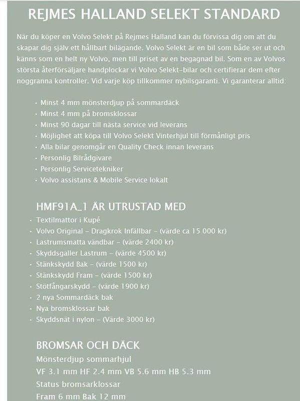 Begagnad Volvo V60 R-Design 344 HK (253 kW) 2020 Vit Kombi