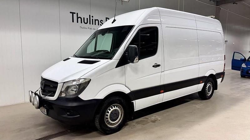 Vit Begagnad 2018 Mercedes Sprinter Van | 199 900 kr (Superpris) - Bild 1/4