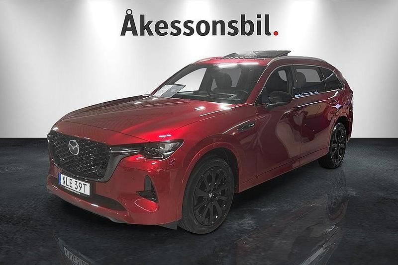 Ny Mazda CX-80 Homura-Line 326 HK (239 kW) 2025 Soul red metallic SUV