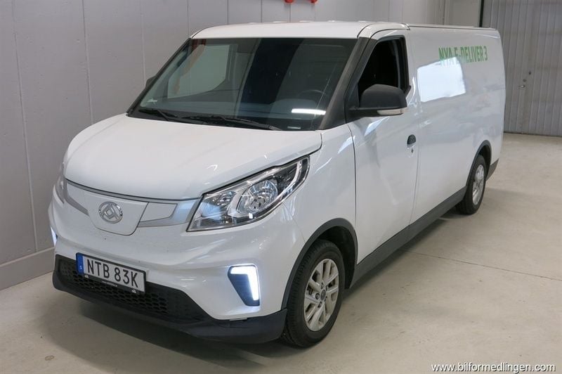 Vit Begagnad 2021 Maxus eDeliver 3 Van | 299 900 kr - Bild 1/4
