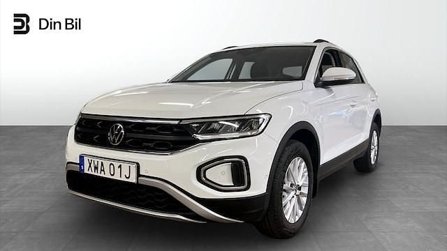 Vit Begagnad 2022 VW T-Roc Life SUV | 224 500 kr (Marknadspris) - Bild 1/4