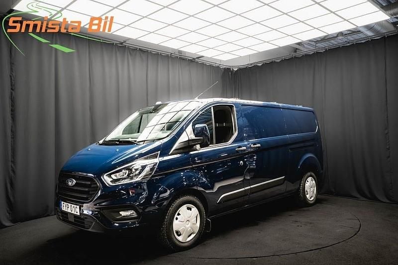 Blå Begagnad 2022 Ford Transit Custom | 339 800 kr - Bild 1/3