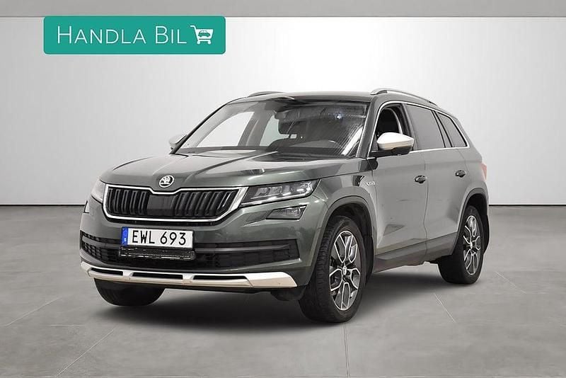 Grön Begagnad 2018 Skoda Kodiaq SUV | 269 900 kr (Lite dyr) - Bild 1/4