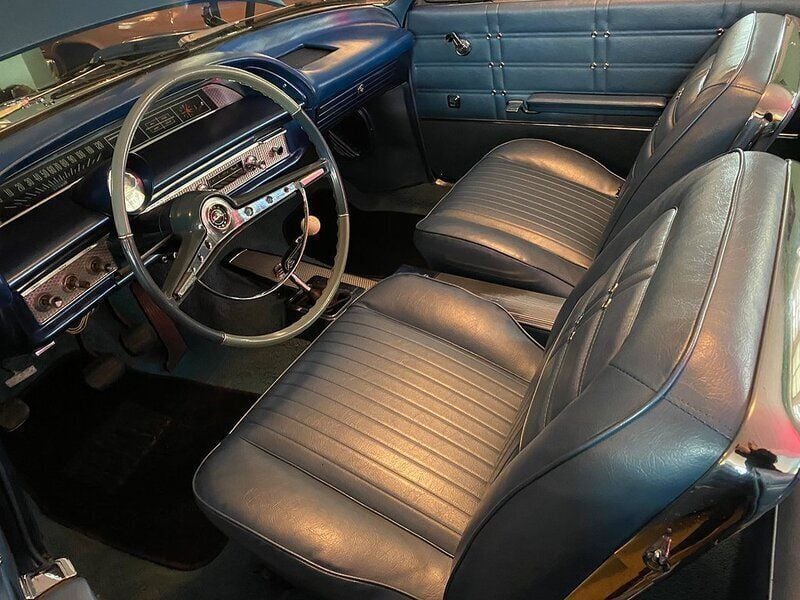 Begagnad Chevrolet Impala cabriolet 426 HK (313 kW) 1963 Blåmetallic Cab