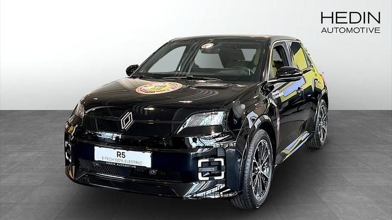 Svart (black) Ny 2025 Renault R5 Iconic Halvkombi | 409 900 kr (Marknadspris) - Bild 1/4