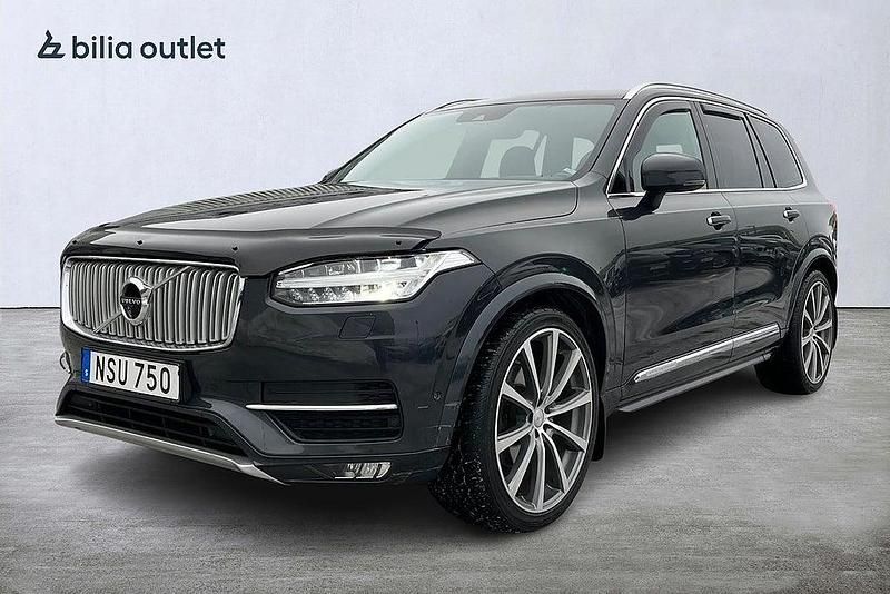 Grå Begagnad 2016 Volvo XC90 Inscription SUV | 279 900 kr (Marknadspris) - Bild 1/3