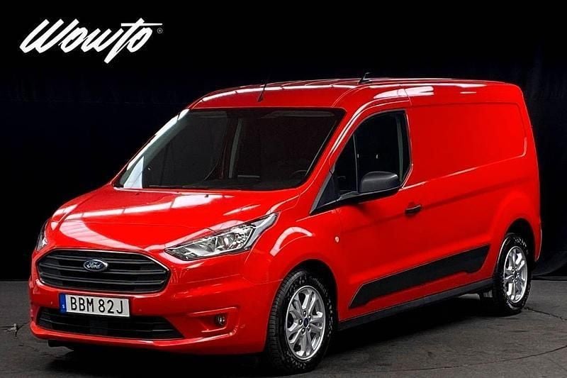 Röd Begagnad 2023 Ford Transit Van | 249 800 kr (Bra pris) - Bild 1/3