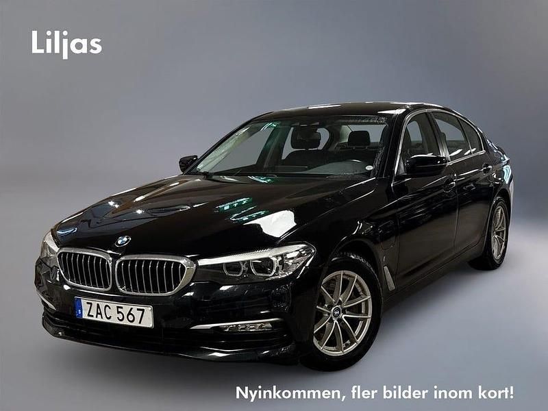 Begagnad BMW 530 iPerformance 256 HK (188 kW) 2018 Svart Sedan