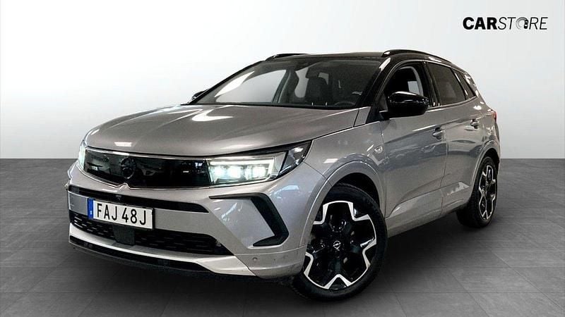 Grå (grey) Begagnad 2022 Opel Grandland X Ultimate SUV | 309 900 kr (Lite dyr) - Bild 1/4