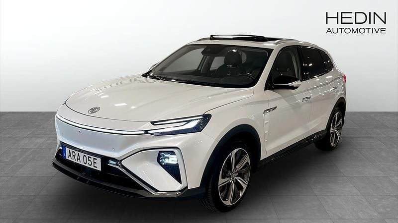 Vit (white) Begagnad 2022 MG Marvel R Performance SUV | 299 900 kr - Bild 1/4