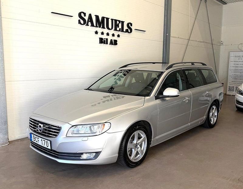 Silver Begagnad 2014 Volvo V70 Momentum Kombi | 84 900 kr (Bra pris) - Bild 1/4