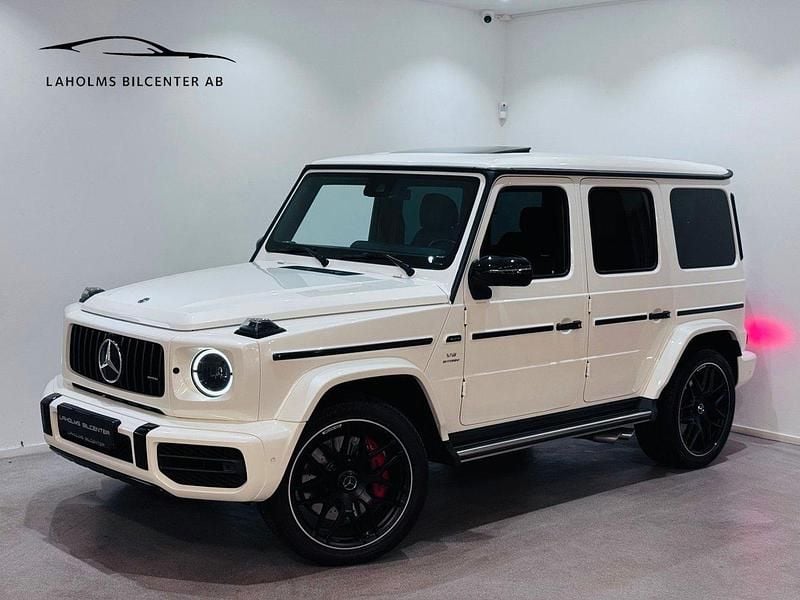 Vit Begagnad 2020 Mercedes G63 AMG AMG SUV | 1 599 900 kr (Dyr) - Bild 1/4