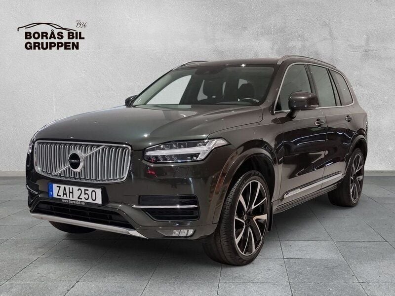 Mörkgrå (grå) Begagnad 2018 Volvo XC90 Inscription SUV | 439 000 kr (Bra pris) - Bild 1/4