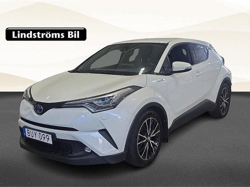 Vit Begagnad 2018 Toyota C-HR Executive SUV | 214 900 kr (Marknadspris) - Bild 1/3