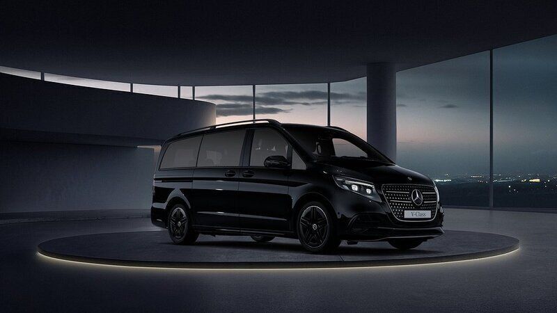 Ny Mercedes V300 Avantgarde 2025 Minibuss