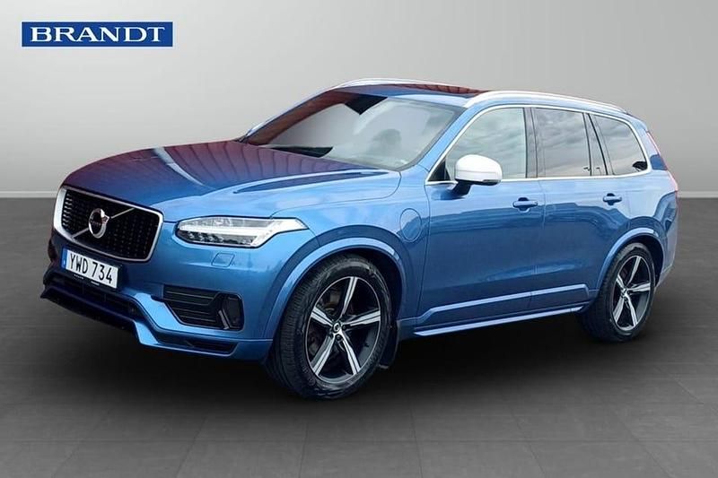 Blå Begagnad 2018 Volvo XC90 R-Design SUV | 409 900 kr (Marknadspris) - Bild 1/4