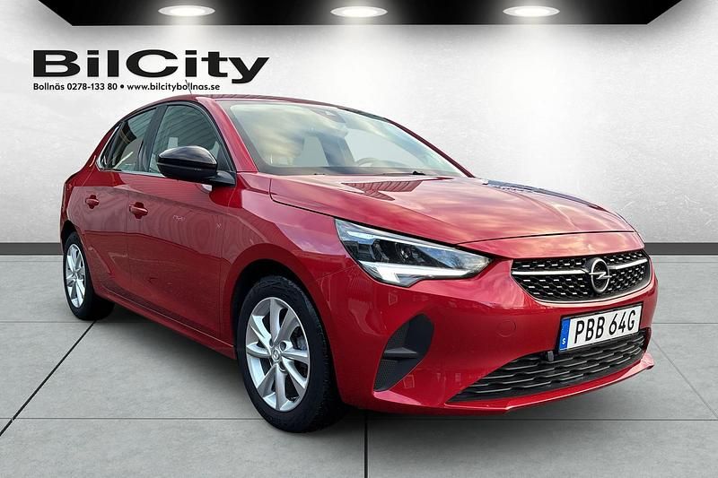 Begagnad Opel Corsa 75 HK (55 kW) 2021 Röd Halvkombi