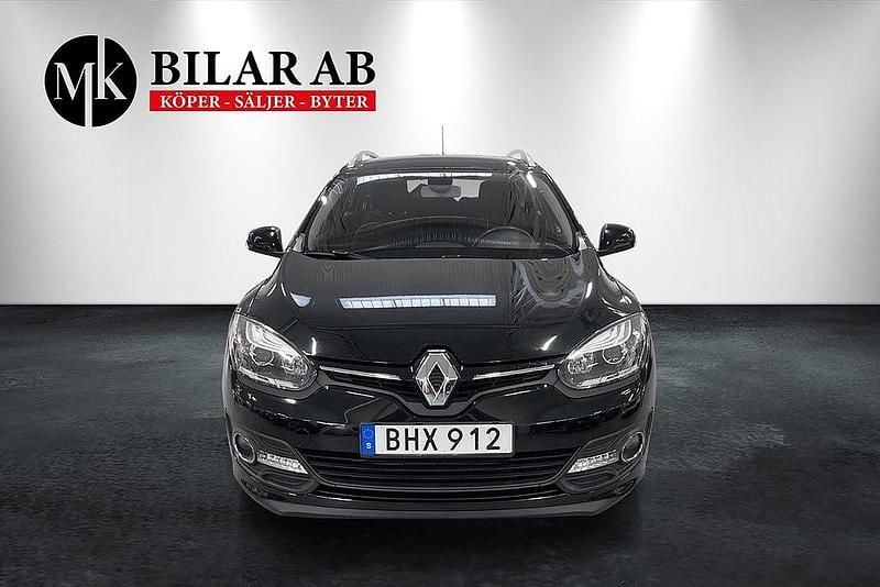 Begagnad Renault Mégane GrandTour 116 HK (85 kW) 2014 Svart Kombi
