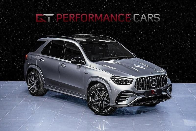 Begagnad Mercedes GLE53 AMG Premium Plus 544 HK (400 kW) 2024 Hightech silver metallic SUV