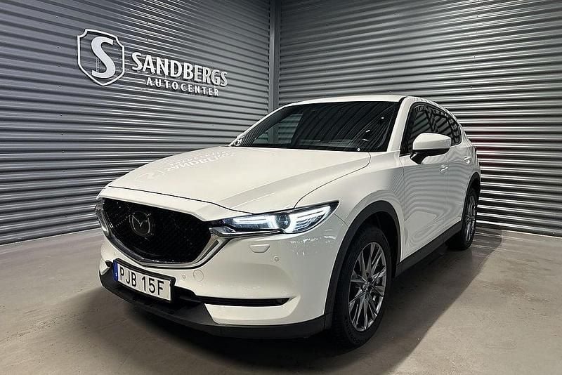 Vit Begagnad 2019 Mazda CX-5 Signature SUV | 239 500 kr (Marknadspris) - Bild 1/4