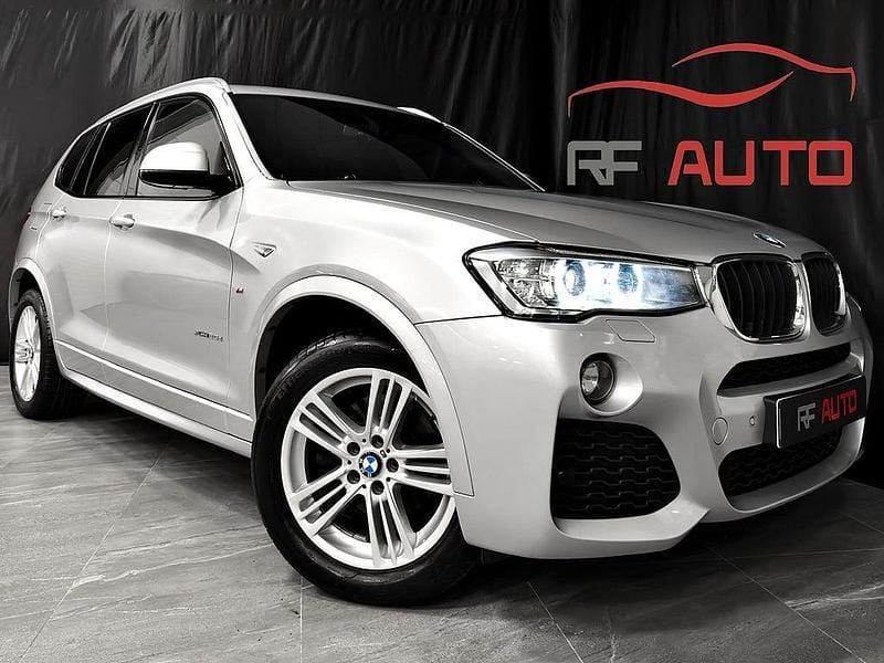 Silver Begagnad 2017 BMW X3 M Sport SUV | 219 900 kr (Marknadspris) - Bild 1/4