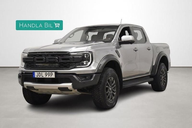 Grå Begagnad 2023 Ford Ranger Raptor Pickup | 729 900 kr - Bild 1/4