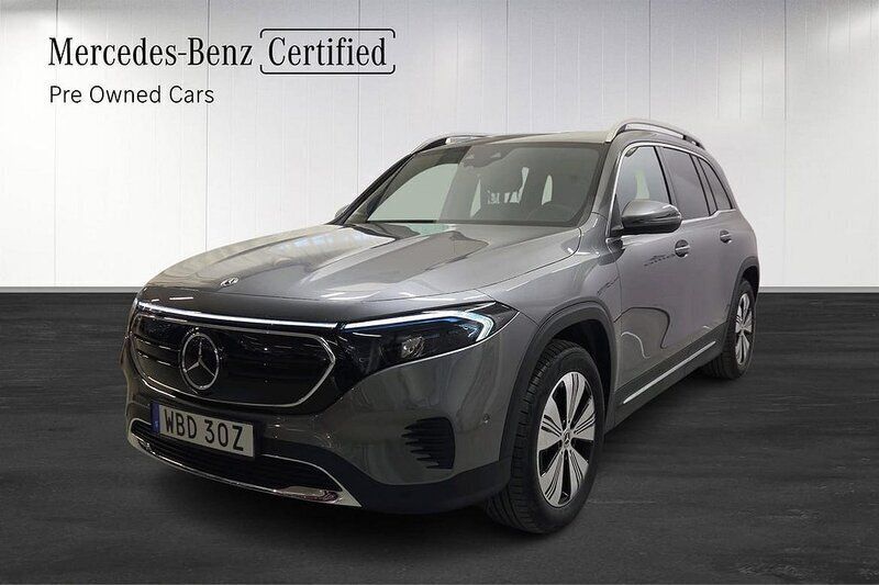 Grå Begagnad 2023 Mercedes EQB300 Advanced Plus SUV | 429 000 kr (Bra pris) - Bild 1/4
