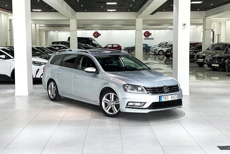 Silver Begagnad 2013 VW Passat GT Kombi | 99 900 kr (Marknadspris) - Bild 1/4