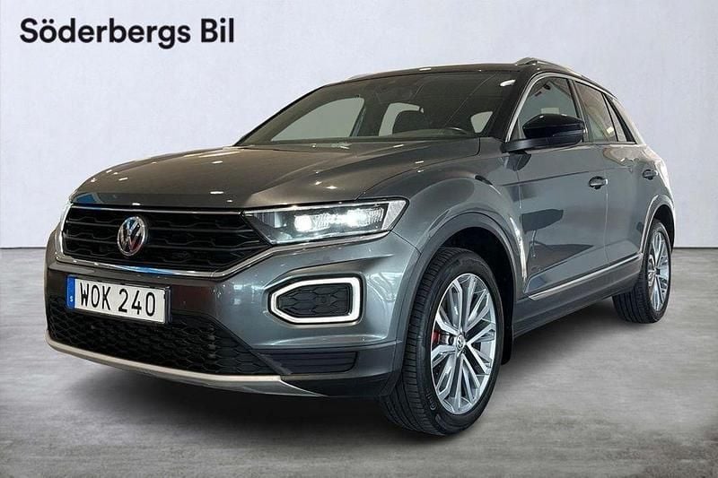 Grå Begagnad 2018 VW T-Roc GT SUV | 189 500 kr (Bra pris) - Bild 1/4