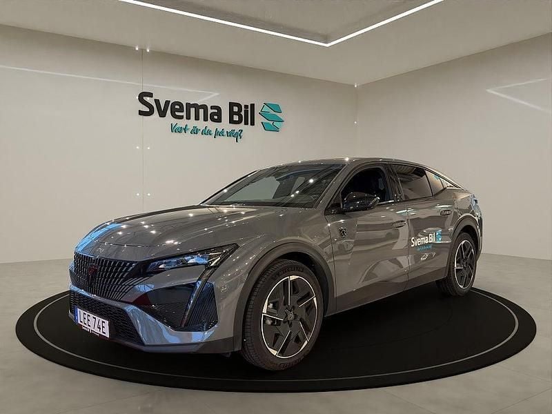 Begagnad Peugeot 408 GT GT 131 HK (96 kW) 2024 Grå selenium Halvkombi