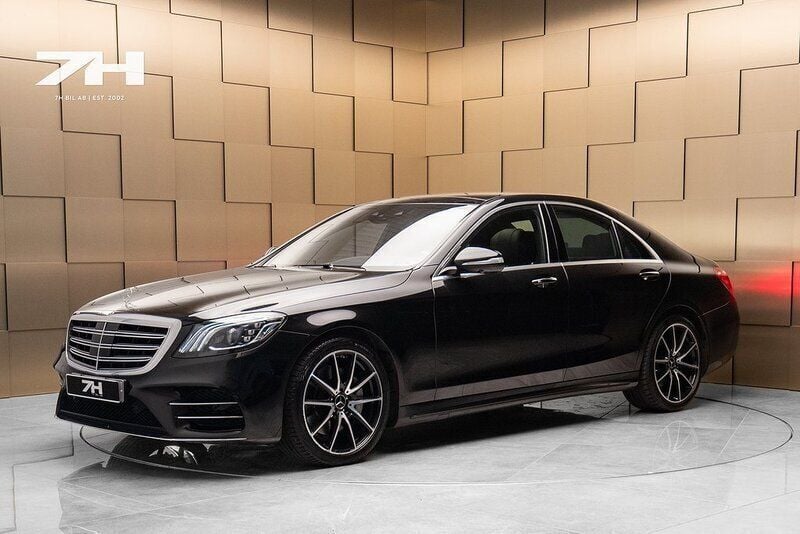 Svart Begagnad 2020 Mercedes S400 AMG Sedan | 699 000 kr (Marknadspris) - Bild 1/4