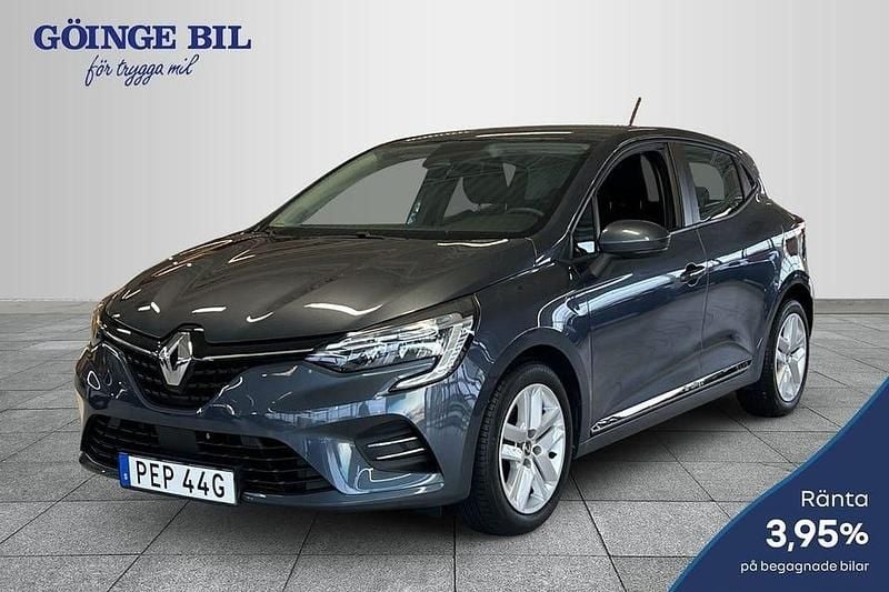 Grå Begagnad 2021 Renault Clio V Zen Halvkombi | 159 000 kr (Marknadspris) - Bild 1/2