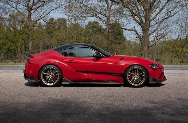 Röd Begagnad 2019 Toyota Supra Premium Sportkupé | 599 000 kr - Bild 1/4