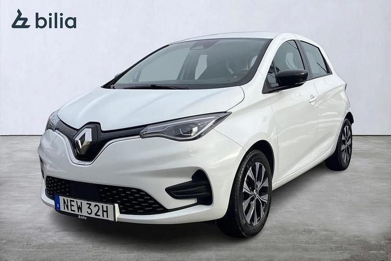 Begagnad Renault Zoe Evolution 80 kW (110 HK) 2022 Vit Halvkombi