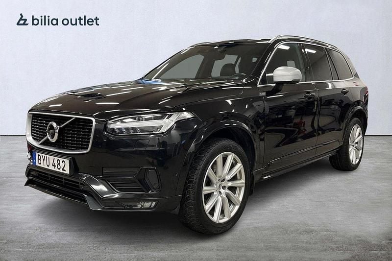 Svart Begagnad 2016 Volvo XC90 R-Design SUV | 299 900 kr (Marknadspris) - Bild 1/4