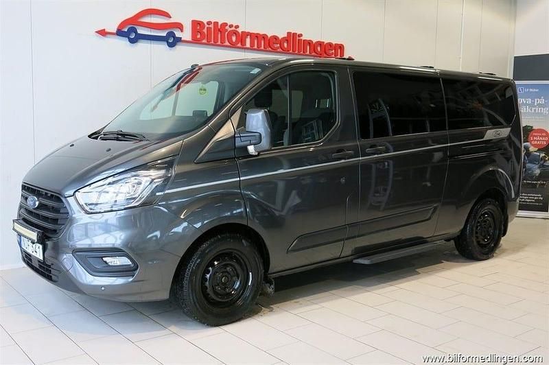 Begagnad Ford Transit Custom 170 HK (125 kW) 2018 Grå svart Minibuss