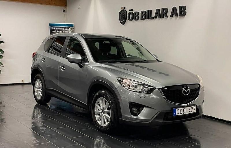 Grå Begagnad 2014 Mazda CX-5 SUV | 94 900 kr (Marknadspris) - Bild 1/4