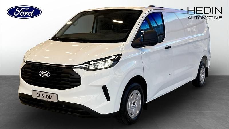Ny Ford Transit Custom Trend 136 HK (100 kW) 2025 Frozen white