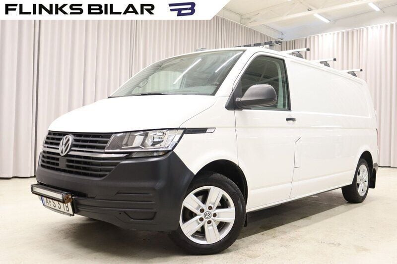 Vit Begagnad 2020 VW T6.1 Van | 319 900 kr (Marknadspris) - Bild 1/4