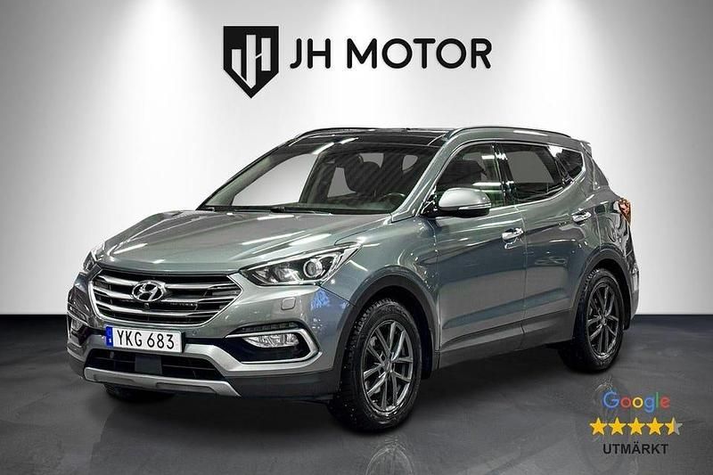 Silver Begagnad 2016 Hyundai Santa Fe SUV | 169 900 kr (Dyr) - Bild 1/4