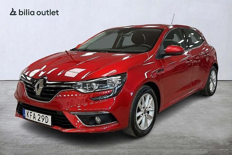 Begagnad Renault Mégane IV Zen 116 HK (85 kW) 2019 Röd Halvkombi
