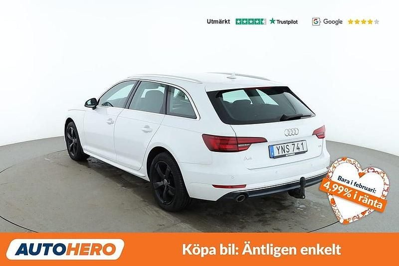 Begagnad Audi A4 Sport 151 HK (111 kW) 2017 Vit Kombi