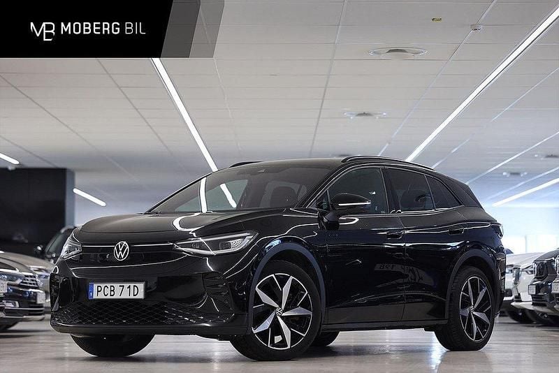 Svart Begagnad 2023 VW ID.4 GTX SUV | 339 900 kr (Bra pris) - Bild 1/3